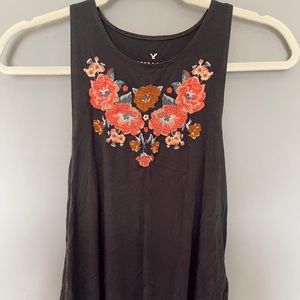 American Eagle Floral Tank